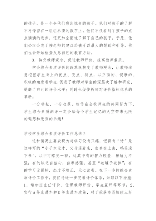 学校学生综合素质评价工作总结.docx