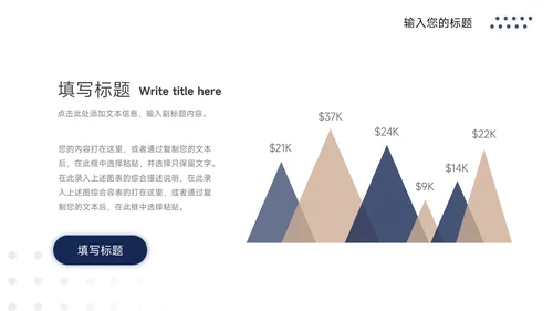 蓝金高端人资行政工作汇报PPT模板