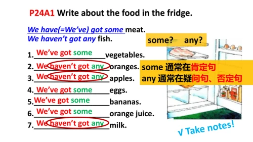 Module 4 Healthy food Unit 3 Language in use 课件（外研