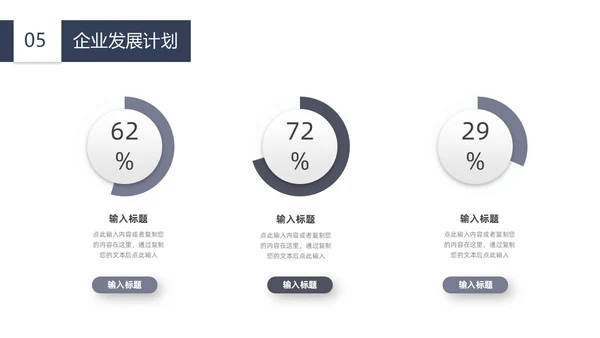 简约商业计划书PPT模板