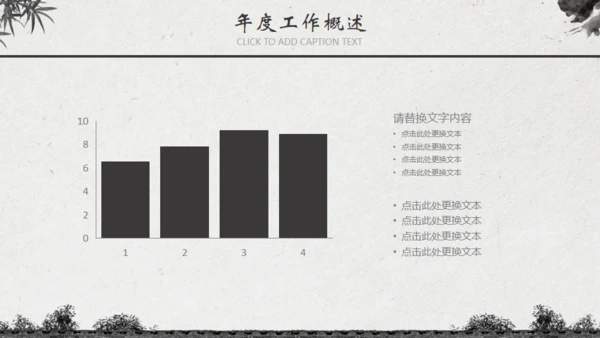 中国风水墨工作汇报通用PPT模板