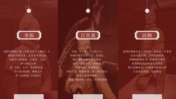 秦朝历史知识《大秦帝国》通用PPT模板课件