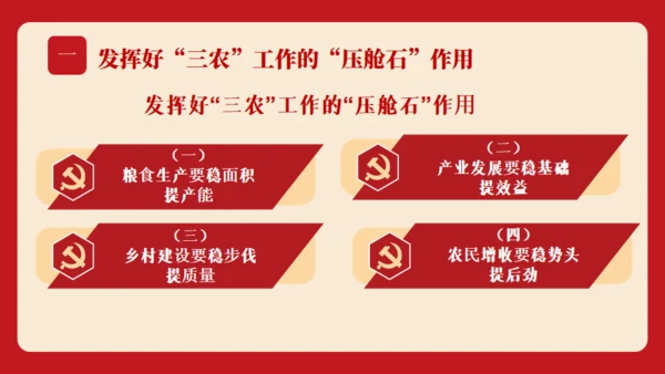 教学中央会议精神三农问题通用PPT模板