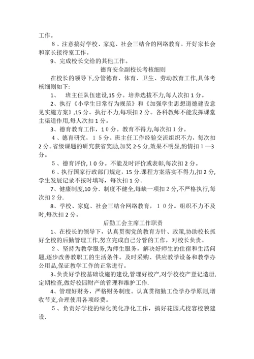 学校行政人员工作职责.docx