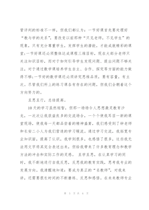 教师培训跟岗学习总结.docx