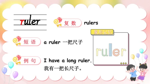 Unit 1 Hello单词导学课件（23张PPT)