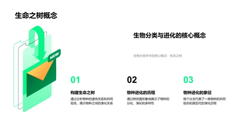 生物分类与进化PPT模板