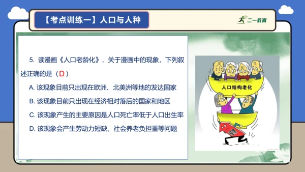 【学霸提优】第五章 居民与文化 （复习课件52张）-人教版（2024）七年级地理上册