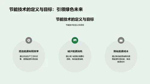赋能未来：节能技术探索