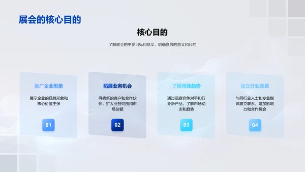 家居展会商务礼仪PPT模板