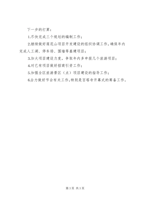 产业开发办公室上半年工作总结精编.docx