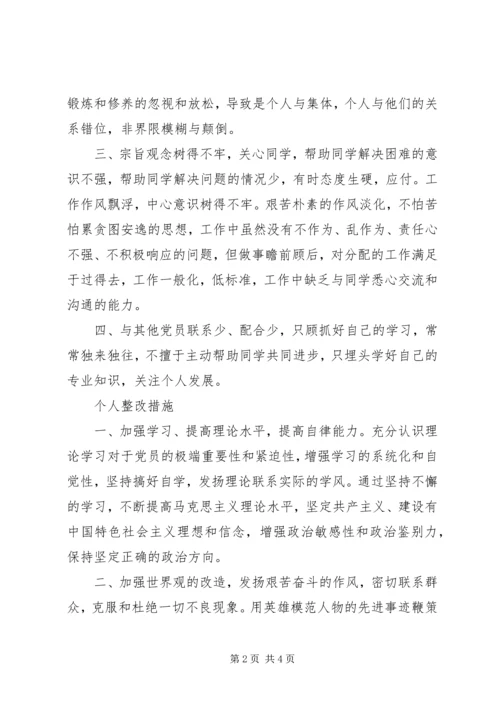 思想汇报自我剖析 (3).docx