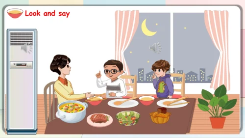 Unit 5 Dinner’s ready-B Let's talk 课件(共41张PPT)