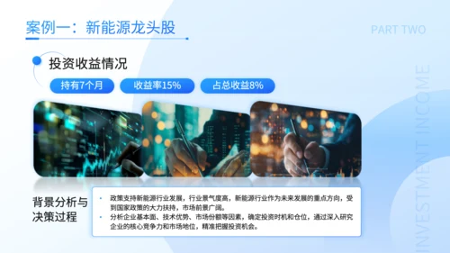 蓝色商务风私募基金经理年度投资复盘述职报告PPT