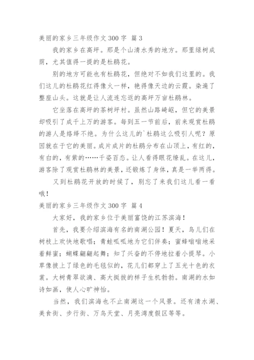 美丽的家乡三年级作文300字.docx