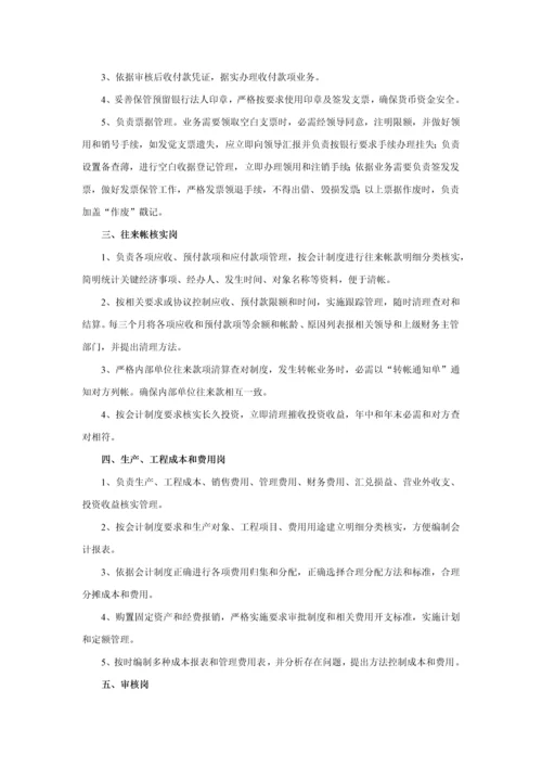 上市公司财务管理内部控制制度模板.docx