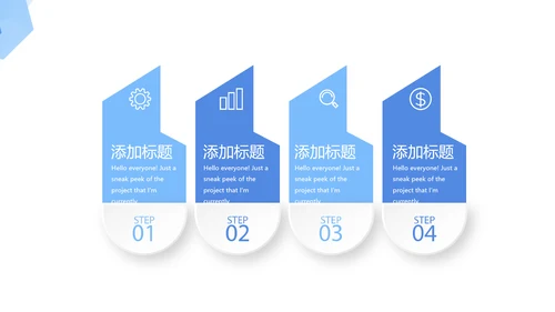 蓝色简约医院院长工作总结报告动态PPT