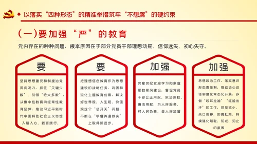 党风廉政建设从严治党作风建设PPT模板