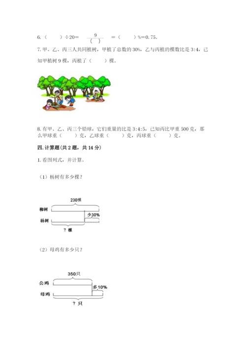 北京版六年级下册数学期末测试卷（b卷）.docx