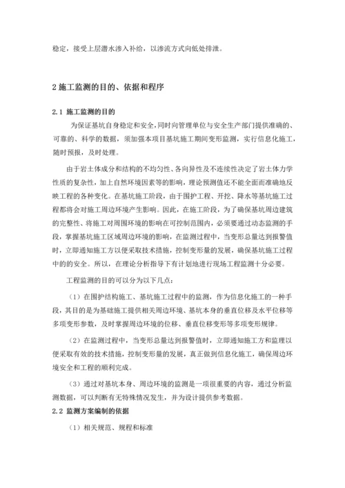 大型商业综合体项目基坑变形监测实施方案.docx