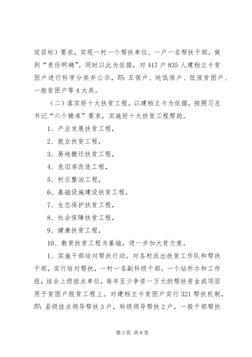 乡镇精准扶贫攻坚工作方案.docx