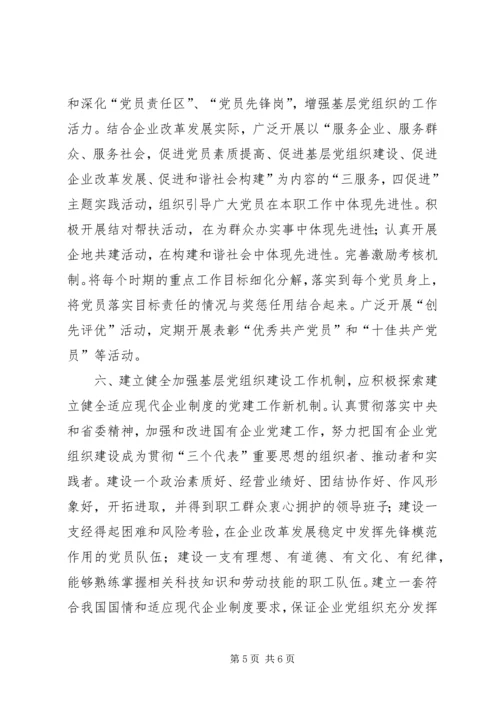 建立健全六项机制加强企业党的建设.docx