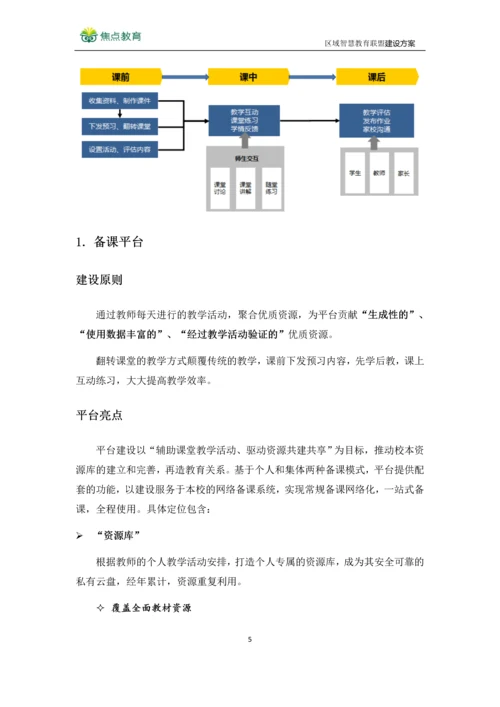 区域智慧教育联盟建设方案--泰州口岸实验学校智慧教室方案.docx