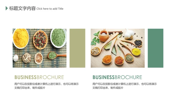 餐饮美食厨房调味料香料火锅调料PPT模板