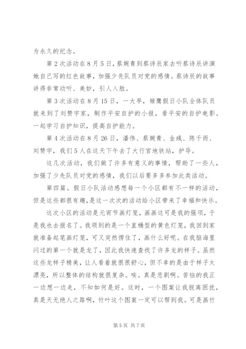 假日小队活动总结[范文大全].docx