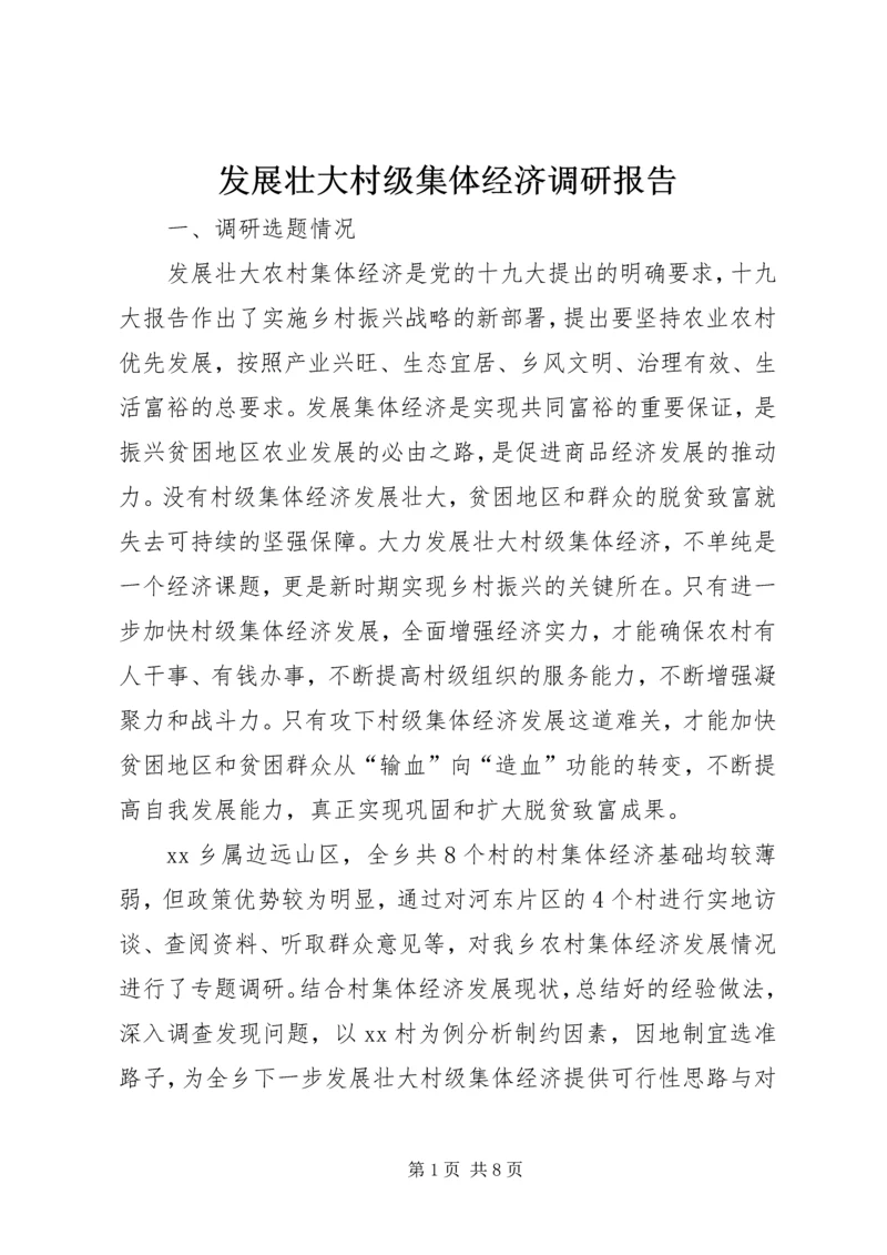 发展壮大村级集体经济调研报告 (3).docx