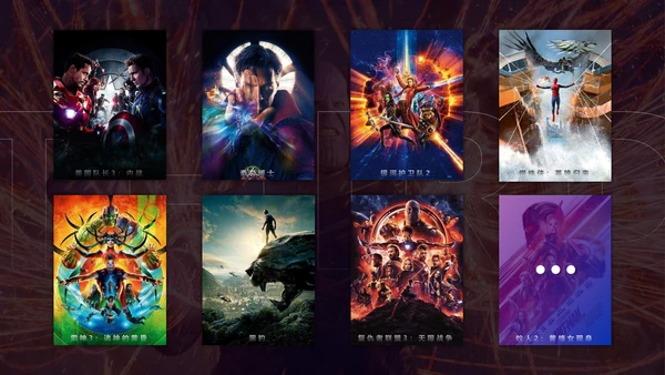 《复仇者联盟3》超级英雄电影介绍ppt模板
