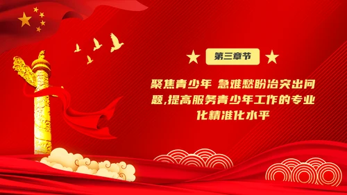 共青团喜迎党代表大会永远跟党走PPT党课课件