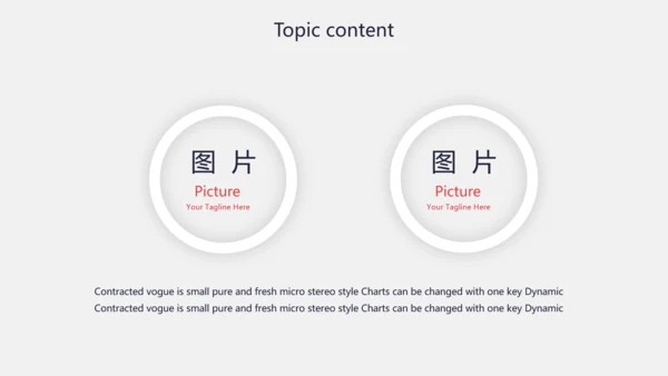 创意个性黑白摄影集照片展示动态PPT