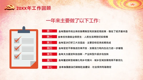 全国两会政府工作报告学习解读PPT