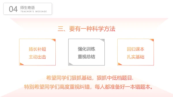 成功阶梯高考冲刺PPT模板