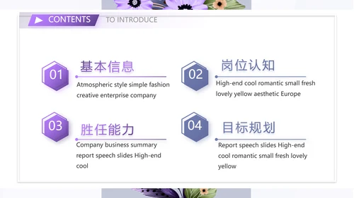 学生个人简历面试自我介绍岗位竞聘演讲PPT
