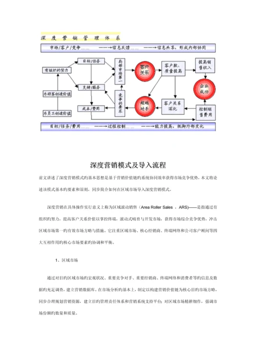 深度营销模式及导入标准流程中国人民大学包政教授.docx