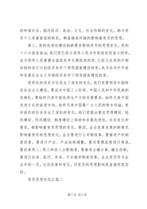 党员思想状况汇报.docx