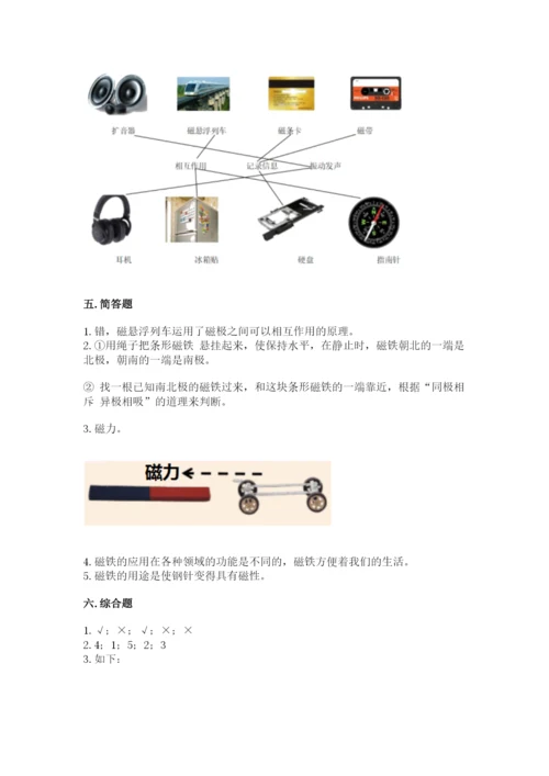 教科版二年级下册科学期末测试卷精品【达标题】.docx