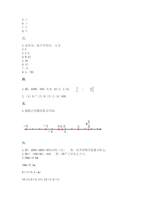 四川省【小升初】2023年小升初数学试卷审定版.docx