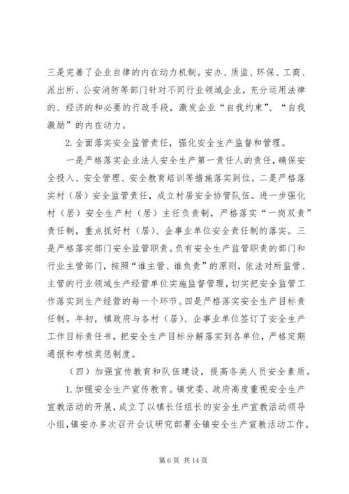 乡镇安全督查工作汇报2篇.docx