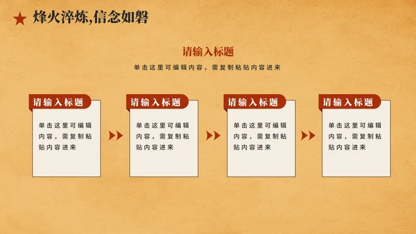 黄色复古插画风赵一曼人物介绍主题班会PPT模板