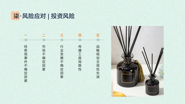 浅色中国风香薰精油商业计划书PPT套装