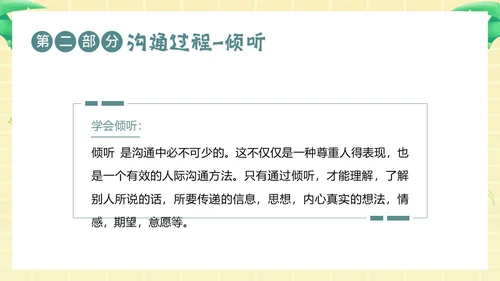 学会沟通掌握沟通技巧沟通主题班会PPT课件