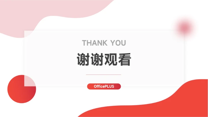 红色渐变实用创意项目策划PPT模板