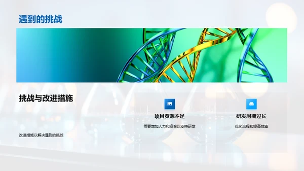 化学药品研发季度总结