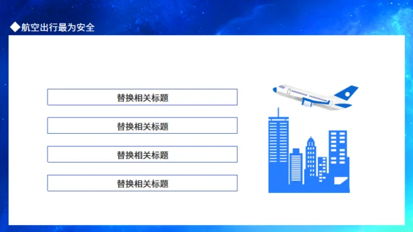 规避航空事故民航飞机场通用PPT模板