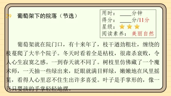 统编版语文五年级上册主题五　自然风光 阅读与写作指导   课件