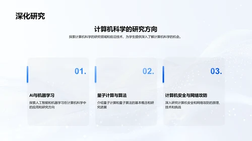 计算机科学概述PPT模板