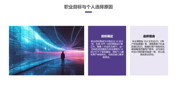 视觉传达与设计专业大学生求职个人能力综合展示职业生涯规划PPT4